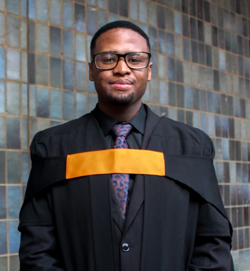 Portrait of Eddie Graduation